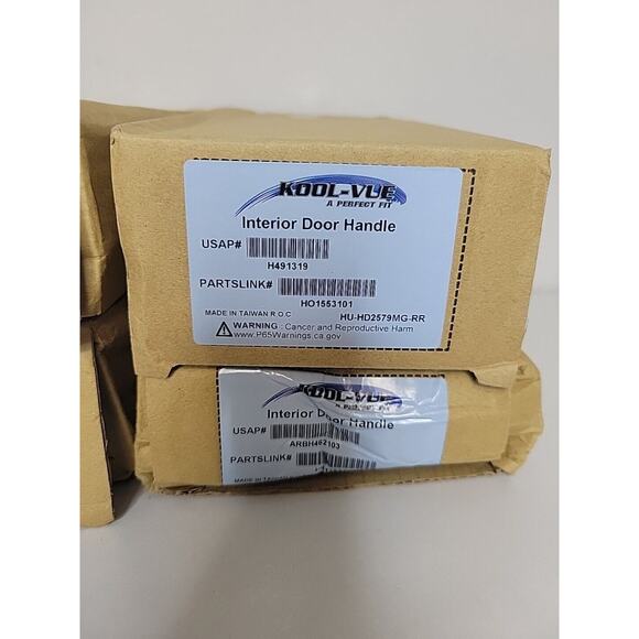 Set/4 For 94-97 Honda Accord Door Handles Black Interior Front Rear Right Left - Picture 3 of 12